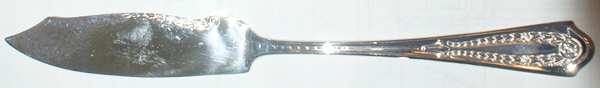 WAS84 (SILVERPLATE) Flat Handle Master Butter Knife