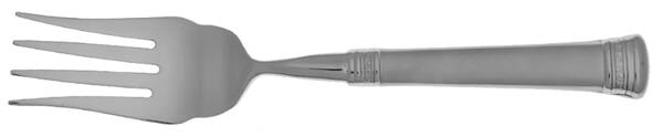 Carina-Matte (Stainless) Cold Meat Fork Large, Stainless Tines HC