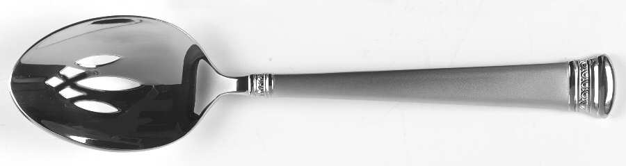 Carina-Matte (Stainless) Pierced Tablespoon (Serving Spoon)