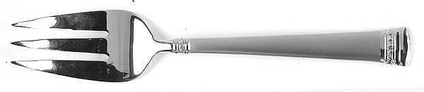 Carina-Matte (Stainless) Large Solid Cold Meat Serving Fork