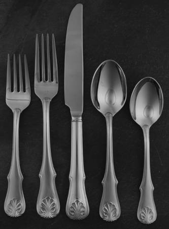 Duncannon (Stainless) 5 Piece Place Setting