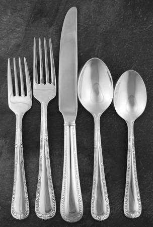Russborough (Stainless) 5 Piece Place Setting
