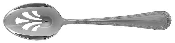 Russborough (Stainless) Pierced Tablespoon (Serving Spoon)
