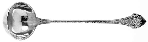 Angelo (Sterling, 1875) Oyster Ladle Solid Piece