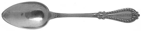 Gadroon (Sterling, 1860) Dessert/Oval Soup Spoon