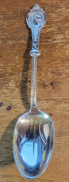 Warrior (STERLING, 1863) Coin Ice Cream Spoon Individual