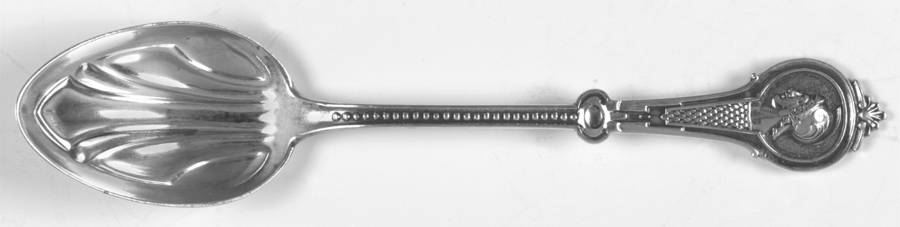 Warrior (STERLING, 1863) Coin Silver Individual Ice Cream Spoon