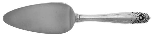 King Christian (Sterling, 1940, Monograms) Cheese Server with Stainless Blade