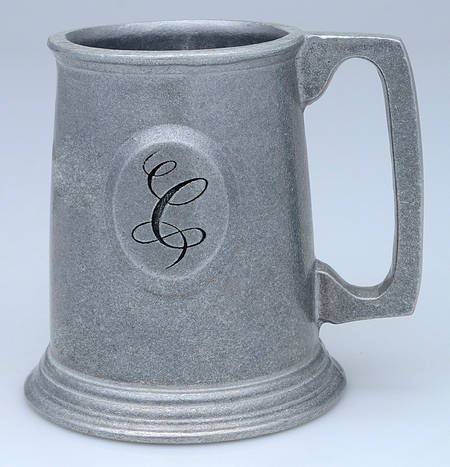 Plough Tavern (Armetale, Hollowware, Satin) Monogram Mug
