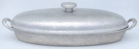Plough Tavern (Armetale, Hollowware, Satin) Oval Fish Dish & Lid