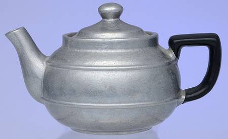 Plough Tavern (Armetale, Hollowware, Satin) Small Teapot with Lid