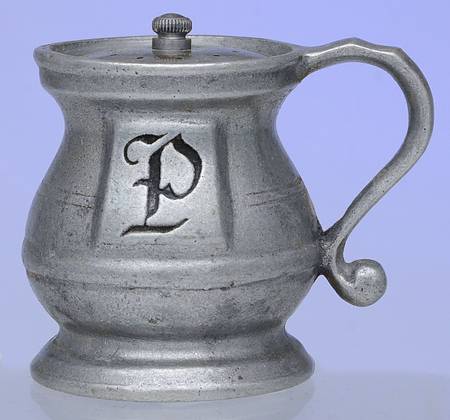 Plough Tavern (Armetale, Hollowware, Satin) Pepper Shaker