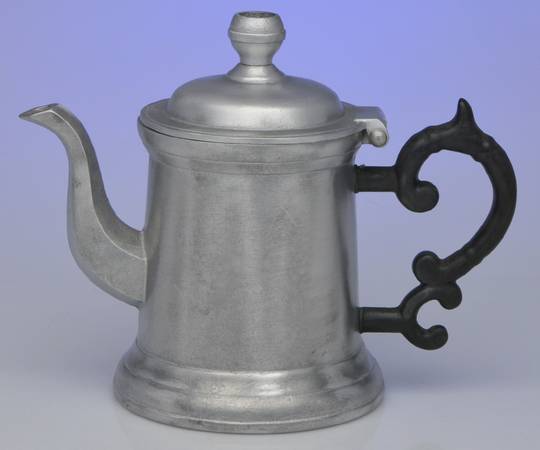 Plough Tavern (Armetale, Hollowware, Satin) Black Handle Coffee Pot