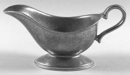 Plough Tavern (Armetale, Hollowware, Satin) Gravy Boat, No Underplate