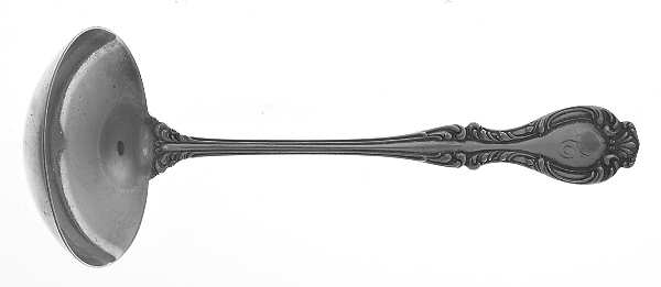 Joan (Silverplate, 1896, Monograms) Solid Gravy Ladle