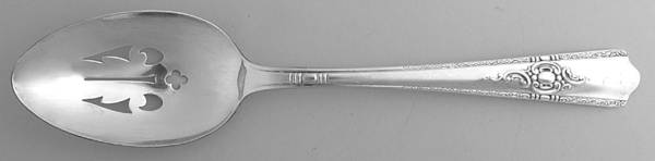 Maytime (Silverplate, 1944) Pierced Tablespoon (Serving Spoon)