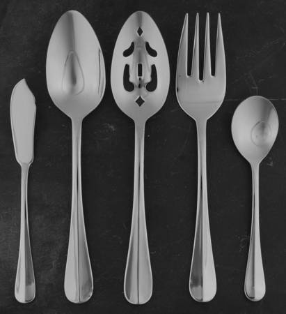 Hartford (Stainless, China) 5 Piece Hostess Set