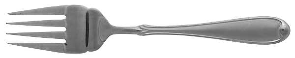 Summerset Frost (Stainless) Large Solid Cold Meat Serving Fork