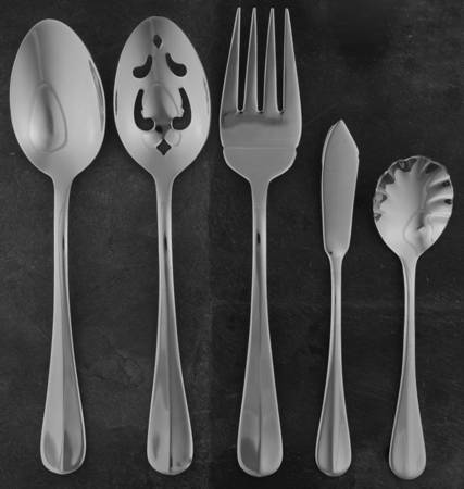 Hartford (Stainless, Indonesia) 5 Piece Hostess Set