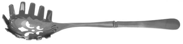 Hartford (Stainless, Indonesia) Pasta Server with Stainless Bowl HC