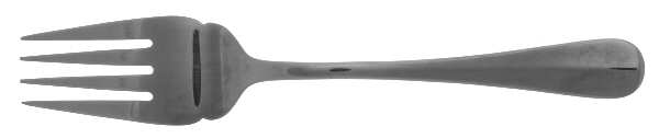 Hartford (Stainless, Indonesia) Medium Solid Cold Meat Serving Fork by Wallace Silver