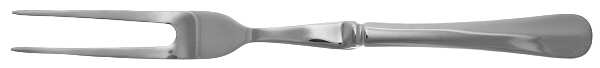 Hartford (Stainless, Indonesia) Large Stainless-Prong Roast Carving Fork