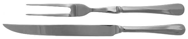 Hartford (Stainless, Indonesia) Large 2-Piece Roast Carving Set w/Stainless Blade