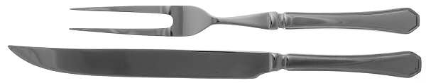 Casino (Stainless) Large 2-Piece Roast Carving Set w/Stainless Blade