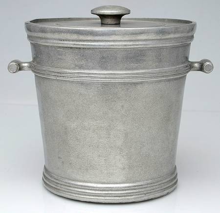 Commonwealth (Armetale, Hollowware, Glossy) Ice Bucket & Lid