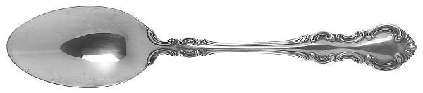 Troy (Silverplate, 1902, Monograms) Place/Oval Soup Spoon