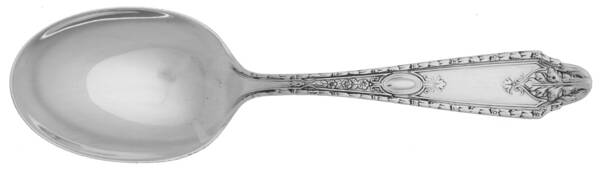 Cinderella (Sterling, No Monograms) Straight Handle Baby Spoon