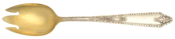 Cinderella (Sterling, No Monograms) Ice Cream Fork