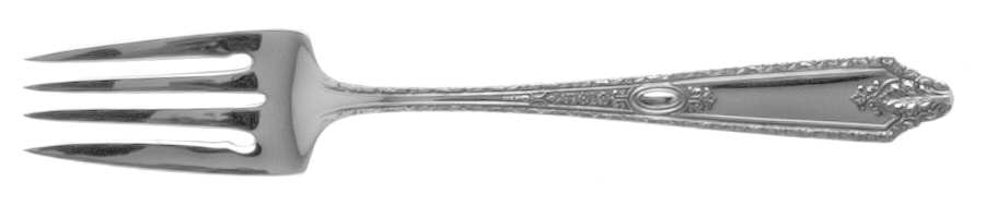 Cinderella (Sterling, No Monograms) Individual Salad Fork
