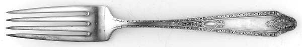Cinderella (Sterling, No Monograms) Fork