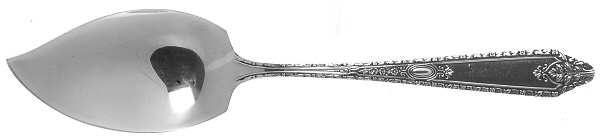 Cinderella (Sterling, No Monograms) Large Solid Jelly Server