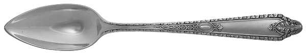 Cinderella (Sterling, No Monograms) Orange Spoon