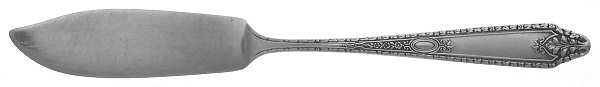 Cinderella (Sterling, No Monograms) Flat Handle Master Butter Knife