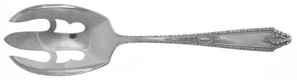 Cinderella (Sterling, No Monograms) Solid Salad Serving Fork