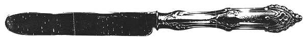 Gothic (Sterling) Old French Hollow Knife