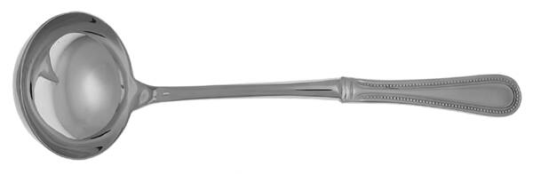 Continental Bead (Stainless) Soup Ladle with Stainless Bowl HC