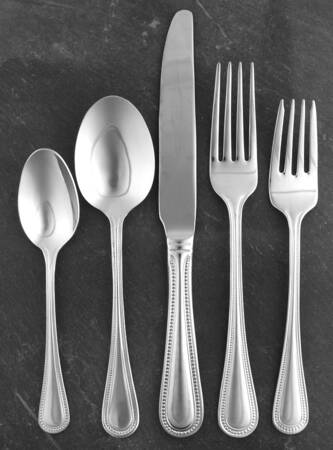 Continental Bead (Stainless) 40  Piece Estate Set