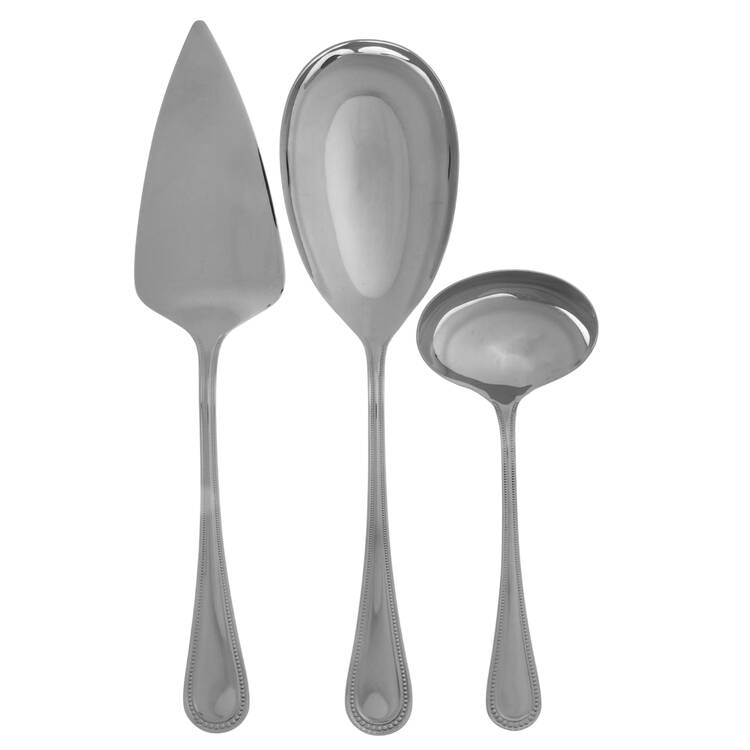 Continental Bead (Stainless) 3 Piece Completer Set