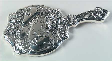 1447 (Sterling, Hollowware) Mirror with Handle