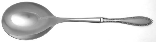 American Tradition (Stainless) Casserole Spoon with Smooth Stainless Bowl HC
