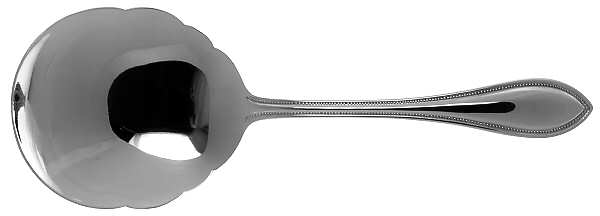 American Tradition (Stainless) Solid Shell Casserole Spoon