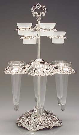 Baroque (Silverplate, Hollowware, Newer) Champagne Carousel