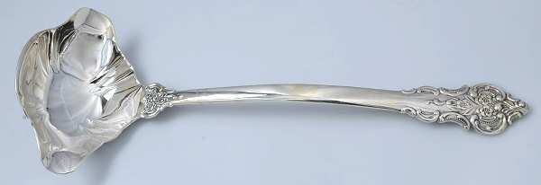 Baroque (Silverplate, Hollowware, Newer) Punch Ladle Solid Piece