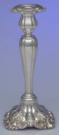 Baroque (Silverplate, Hollowware, Newer) 10" Candlestick