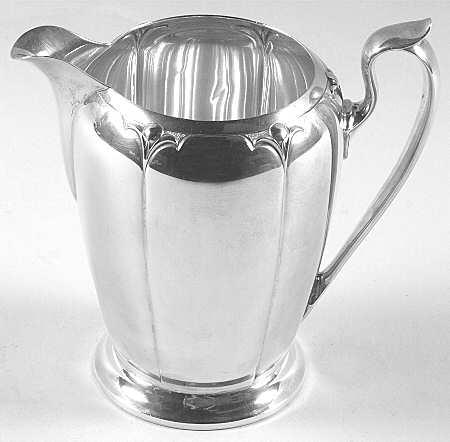 Lotus (Sterling, Hollowware, Round Base) Creamer