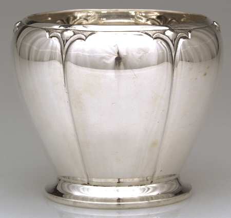 Lotus (Sterling, Hollowware, Round Base) Waste Bowl